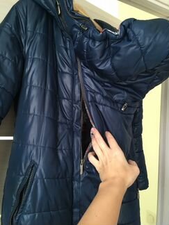 Пальто куртка пуховик трансформер для беременных