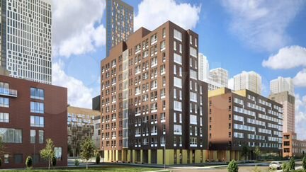 1-к квартира, 43.8 м², 36/41 эт.