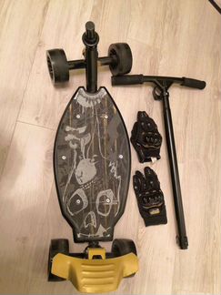 Самокат oxelo stunstreet четырехколесный