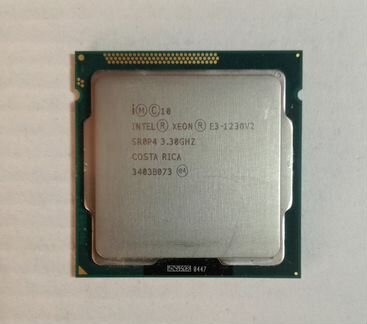 Xeon E3-1230v2 3.3GHz LGA 1155 4яд/8пот 8MB SR0P4