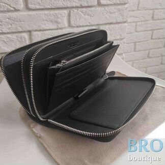 Мужской клатч кожаный кошелёк Воttеga Vеneta