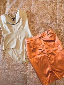 Юбка Gohn Galliano, Боди, Туфли Iceberg 36-37