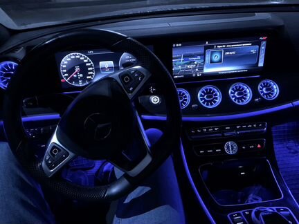 Воздуховоды с подсветкой Mercedes w213